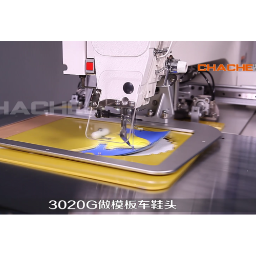 Shoe making machine for automatic sewing shoe vamp