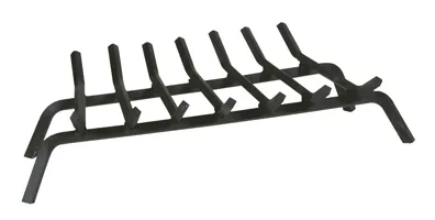 Cast Wrought Iron Fire Grates with Ember Catcher
