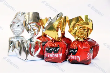 SHENGLI Automatic Chocolate Packing Line: Twisting and Wrapping Equipment