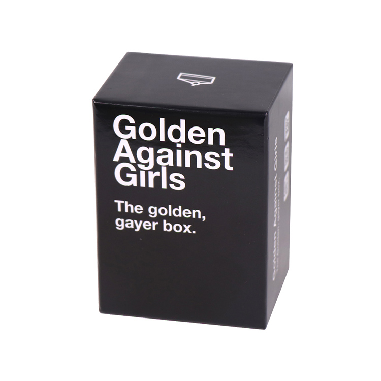 Custom Adult Party Drinking Card Game with Top Bottom Box