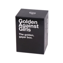 Jogo de cartas de bebida para festas adultas personalizadas com caixa inferior superior