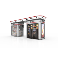 Fast Outdoor Food Kiosk Design for Sale