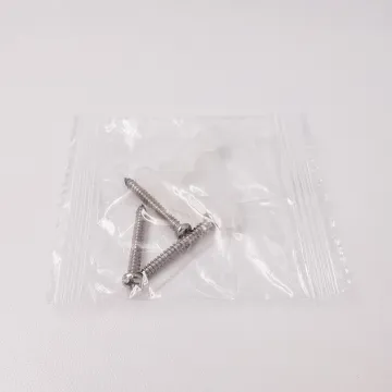 Pack of Self Tapping Screw and Wall Anchor