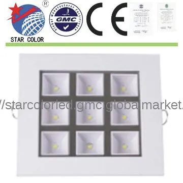 9w High Power LED Grille Light