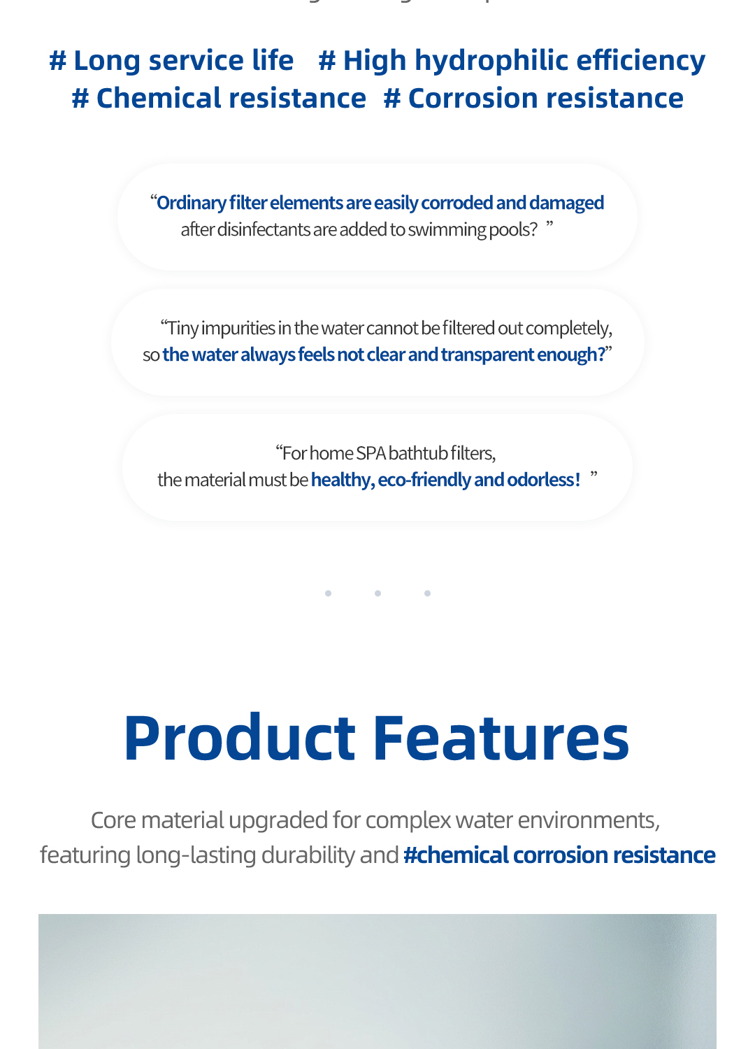 pool water filter cartridge