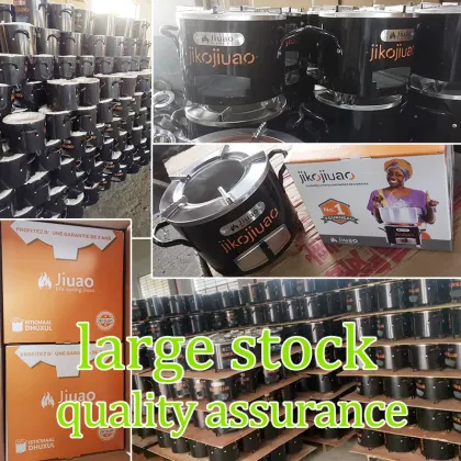 Stainless Steel Household Smokeless Wood Stove African Multifunctional Integrated Charcoal Stove Outdoor Camping Stove