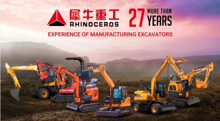 Rhinoceros 2.8 Ton Excavator for Sale