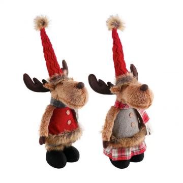 Standing Moose Christmas Gift Byled Toy Ornament