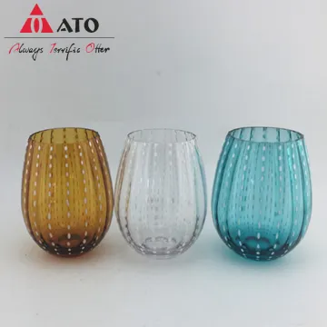 Solid Color Tumbler Glass