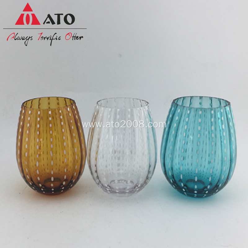 Solid Color Tumbler Glass