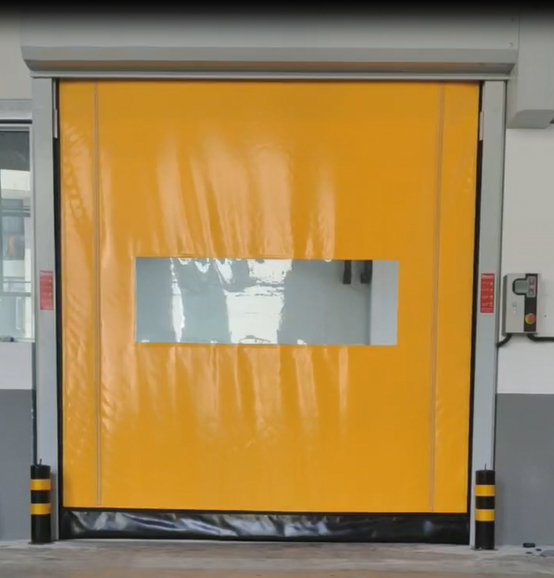 فينيل الصناعي PVC Fast Roll-Up Door عالية السرعة