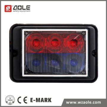 Traffic warning beacon flashlight