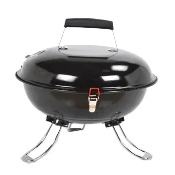 Foldable Leg Camping Outdoor Mini Portable Tabletop Kettle Apple Charcoal Bbq Barbecue Grill