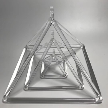 Customized Sound Healing Chakra Crystal Pyramid Percussion Instrument