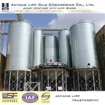 Malzlager Silo Brewery Hopper Bottom Silo