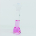 Flask volumétrico transparente de vidro borossilicato com rolha 25ml