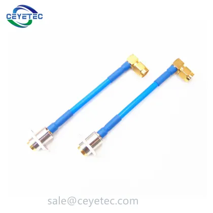 Custom RF High Frequency SMA to BMA Extension Cable RG402