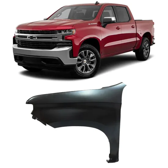 OEM Replacement Front Quarter Panel Side Fender Kit for Chevrolet Silverado 1500 2019