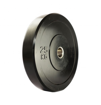 Wholesale Black Rubber Bumper Plates - 5kg/45lb Eco-Friendly Gym Weights for Competition
