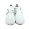 China Customized Color Hard Sole Leather Child Oxford Shoes Supplier