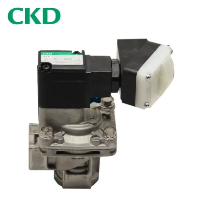 CKD Brand 4V210-08 DC 24V 12V 5-Way 2-Position Pneumatic Air Control Solenoid Valve