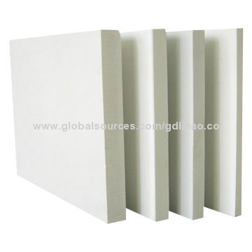 High-density Environment-friendly PVC Co-extrusion Boards with SGS Certificate, 25mm Thickness