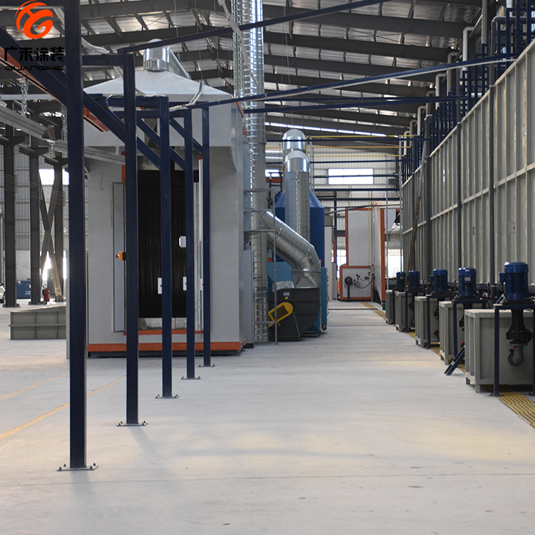 Automatic Powder Coating Booth for Car Parts