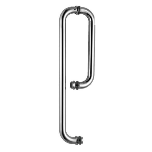 Mango de puerta de acero inoxidable de tipo L para la puerta interior