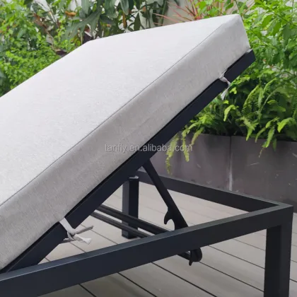 Waterproof Aluminium Lounge Chair for Patio, Garden, Pool, Beach & Balcony
