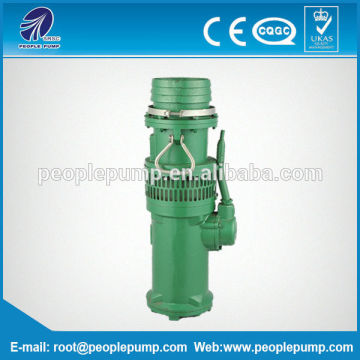 low consumption high flow rate QY series oil-filled submersible pump for hot water