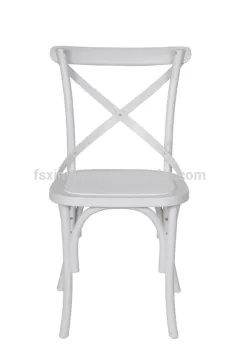 Wooden Antique Cross Back Dining Chair