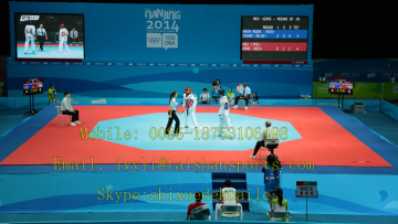 WTF approved taekwondo mats