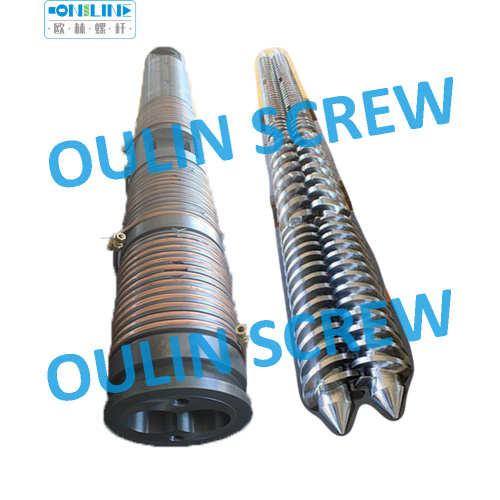 110/20 Twin Parallel Screw and Barrel for PVC Compounding