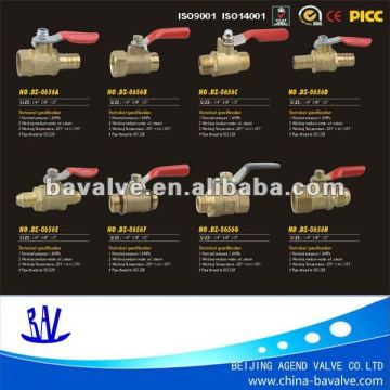 china brass gas ball valve/brass gas stove valve