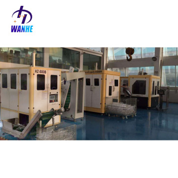 HZ-880B Full Automatic 3 Cavity PET Plastic Water Bottle Blowing Machine
