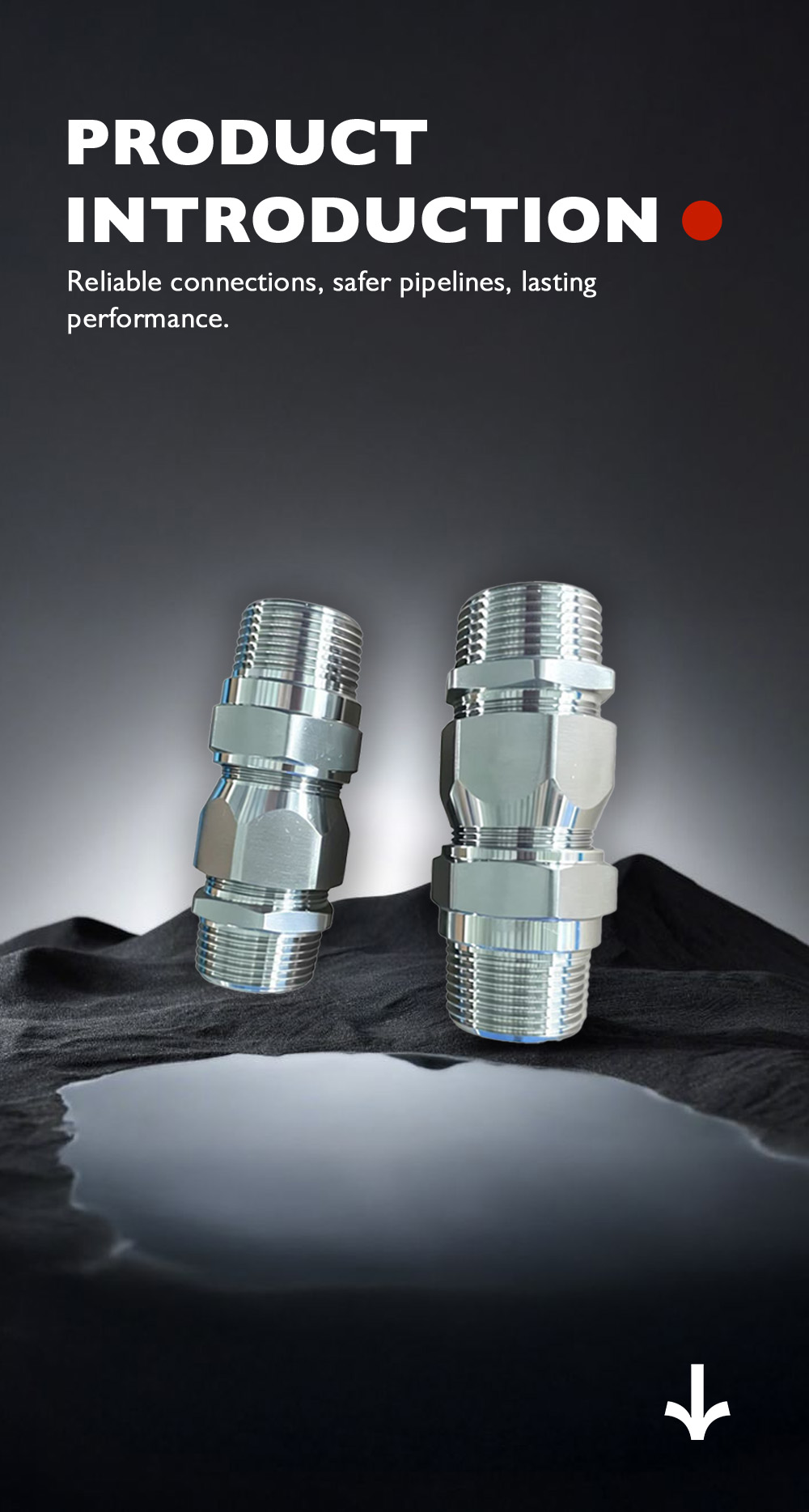Stainless Steel Pipe Connector Fitting X