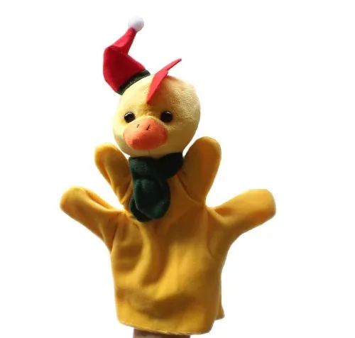 2014 new design chicken hand puppet