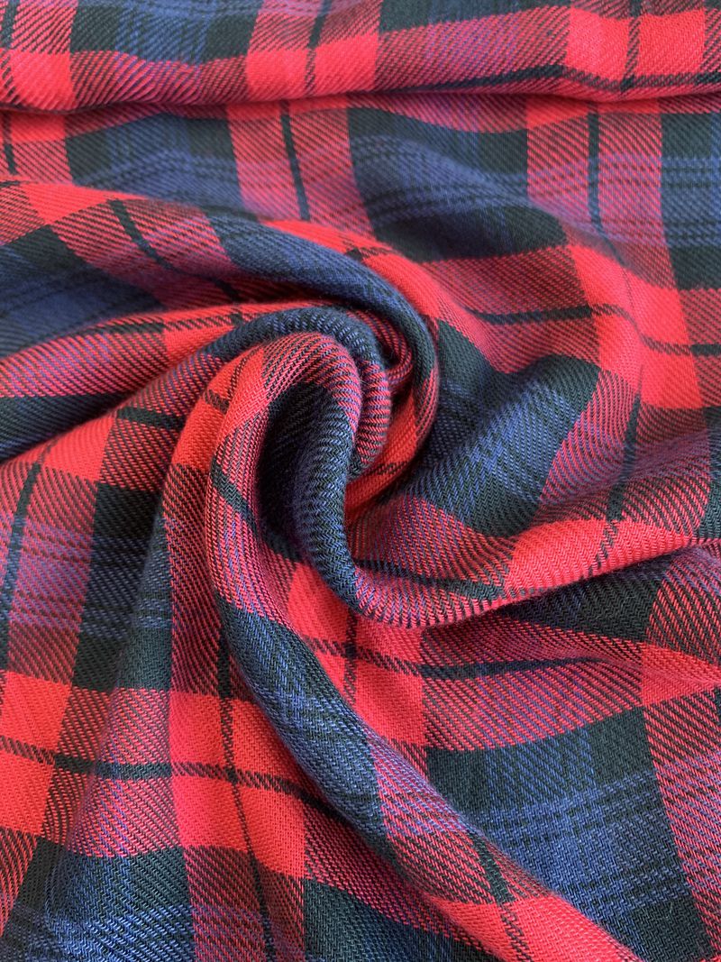 Fleece Rayon Shirt Fabric