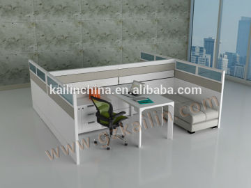 Gree modern style factory direct price OEM customized greenguard office modular workstation staff and manager cubicle