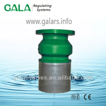 cast iron / ductile iron foot valve