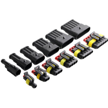 AMP/TYCO Serisi 2 Pin Kadın Su geçirmez Elektrik Tel Konnektörü-DJ7021-1.5-21