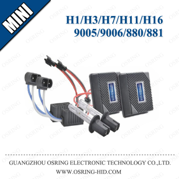 OSRING Top Selling AC DC 12V 24V 35W 55W 75W 2015 all in one hid kit for truck parts