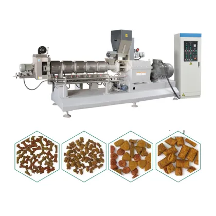 Twin Screw Extruder for Pet Food - Dog and Cat Food Making Machinery