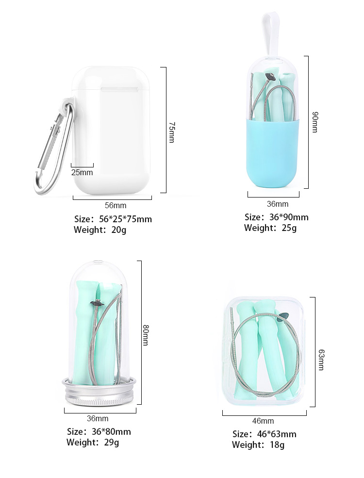 Collapsible Straw with case