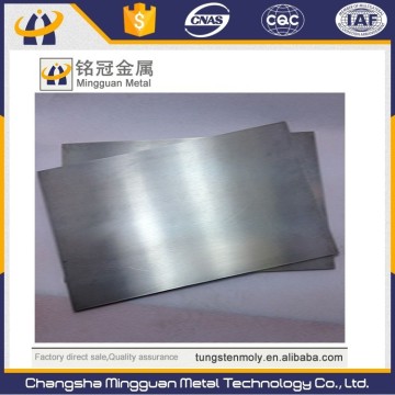 ASTM B386 99.95% Rolled Molybdenum Sheet