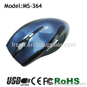 Ms-364 3d Optical Blue Color Usb Cable Mouse 