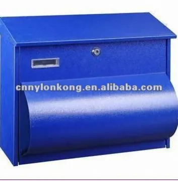 Mailbox, letterbox, postbox, home use mailbox, made of stainless steel