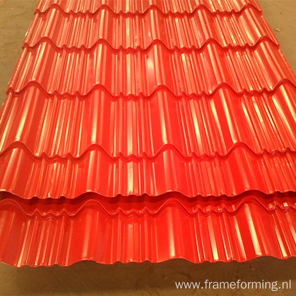 Glazed Tile Color Metal Roofing Sheet Forming Machine