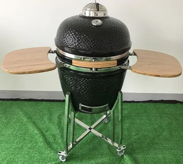 Kamado Grill Egg Shape Charcoal BBQ with Moveable Stand