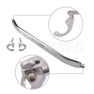 Silver Strut Bar Front Strut Bar Upper Strut Brace for EG EK 93-97 Del Sol 94-01 Integra DC2